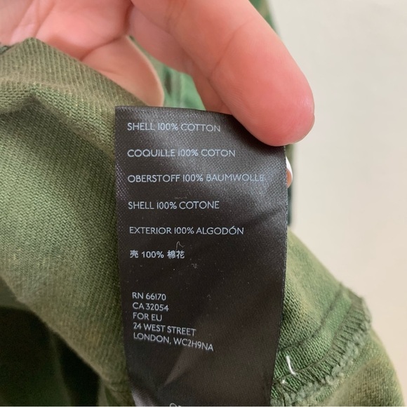 Free people Womens green camo full zip army Jacket M - Picture 7 of 9